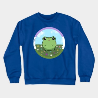 Pride Froggo (Genderqueer) Crewneck Sweatshirt